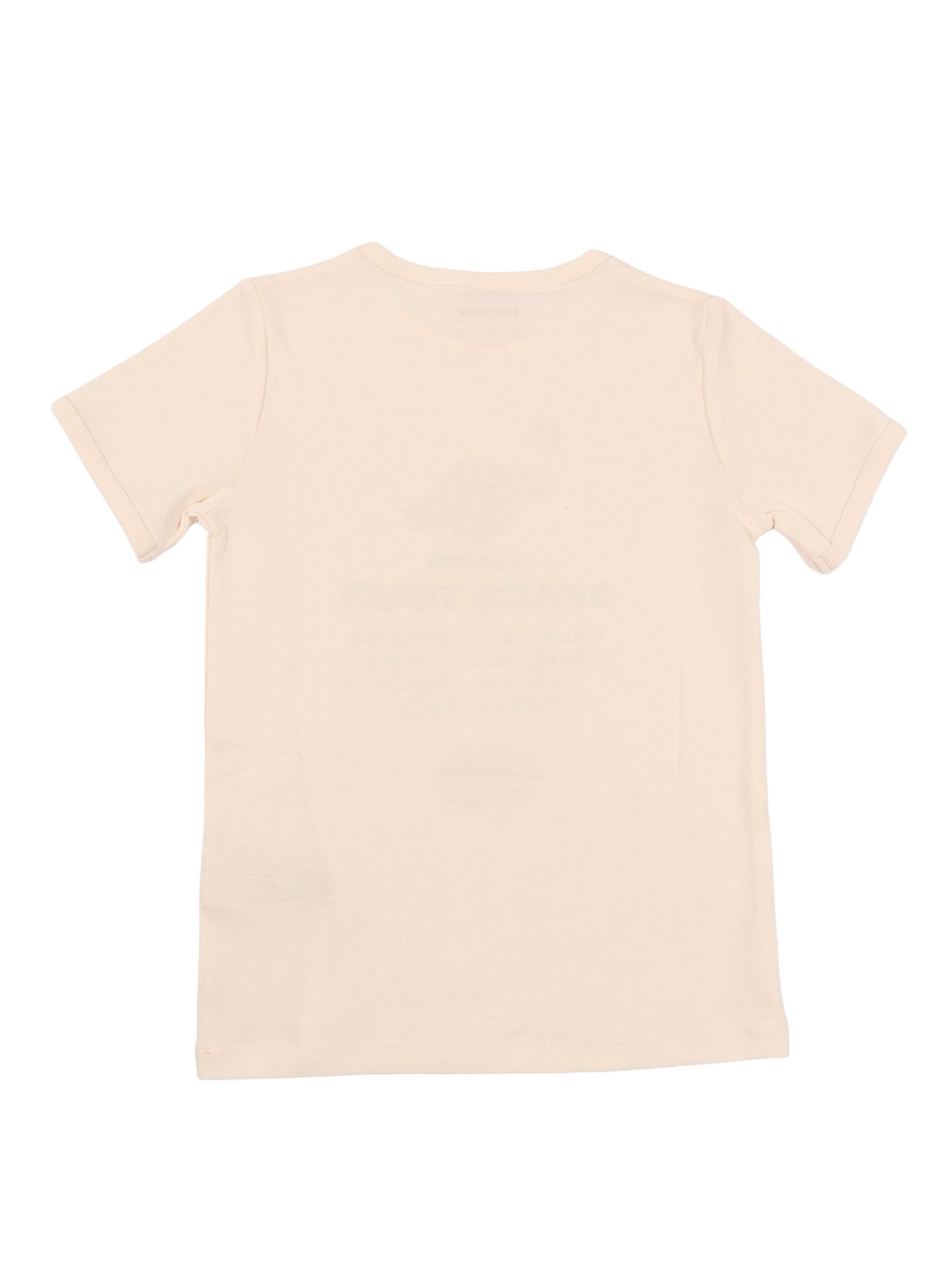 Space tour regular sp ss tee Beige Organic Cotton Short Sleeves T-shirt