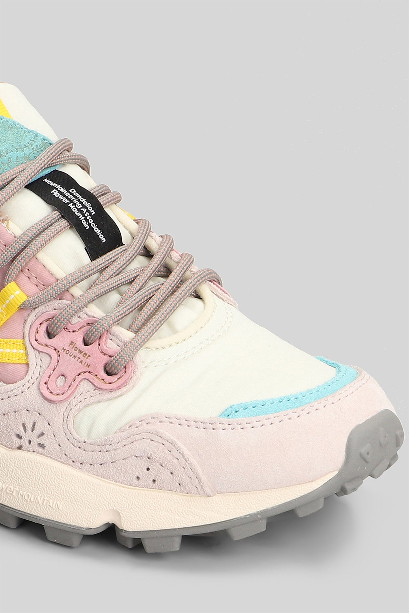 Yamano 3 Sneakers White Suede And Fabric Scarpe