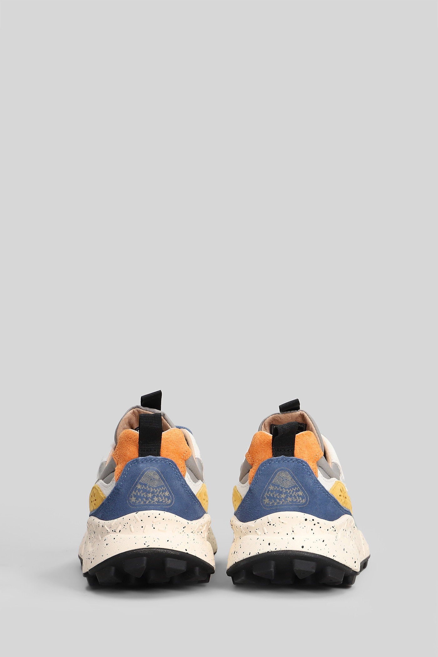 Yamano 3 Sneakers Petroleum Suede And Fabric Scarpe