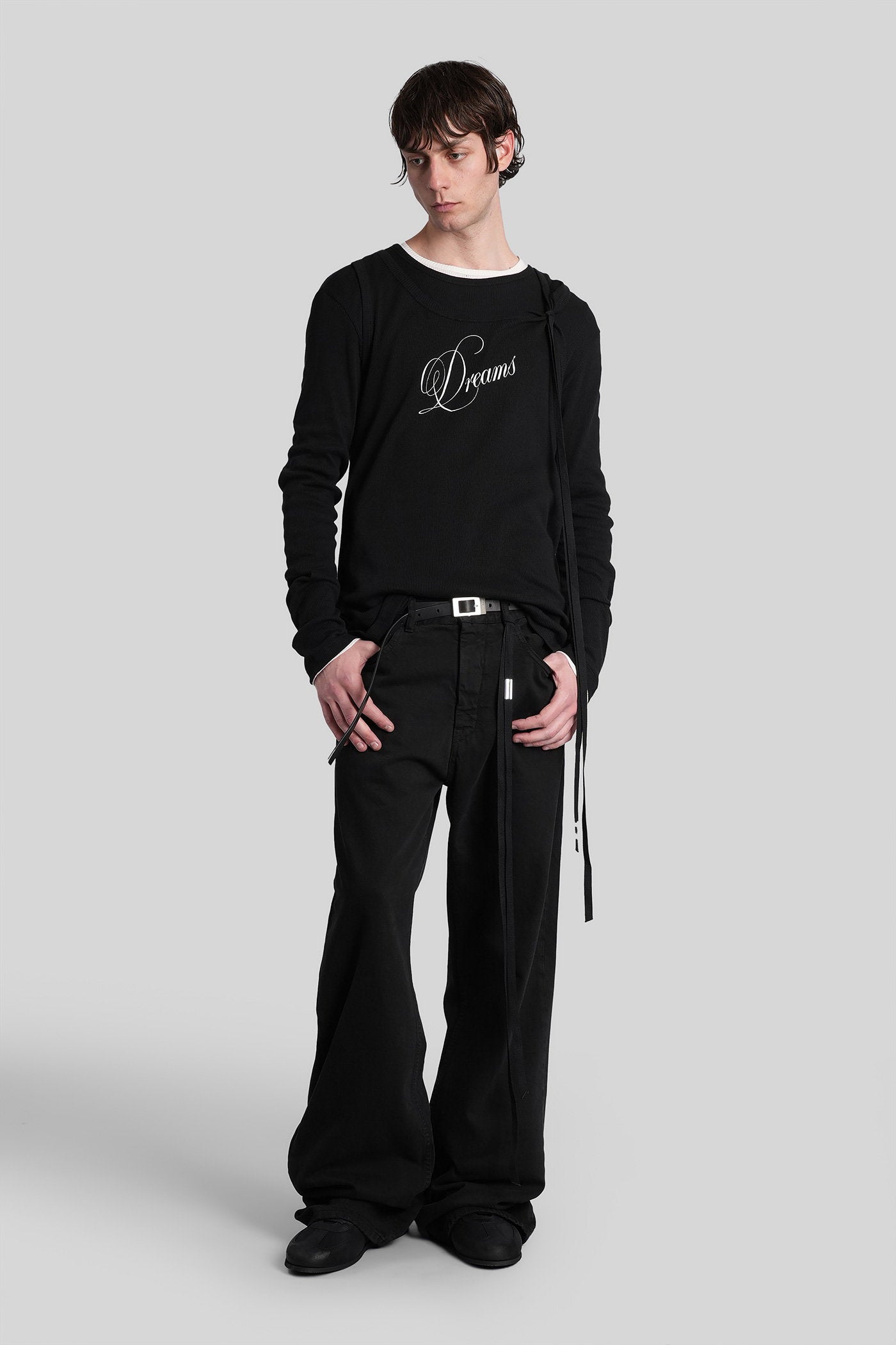 Modest Jeans Black Cotton Abbigliamento