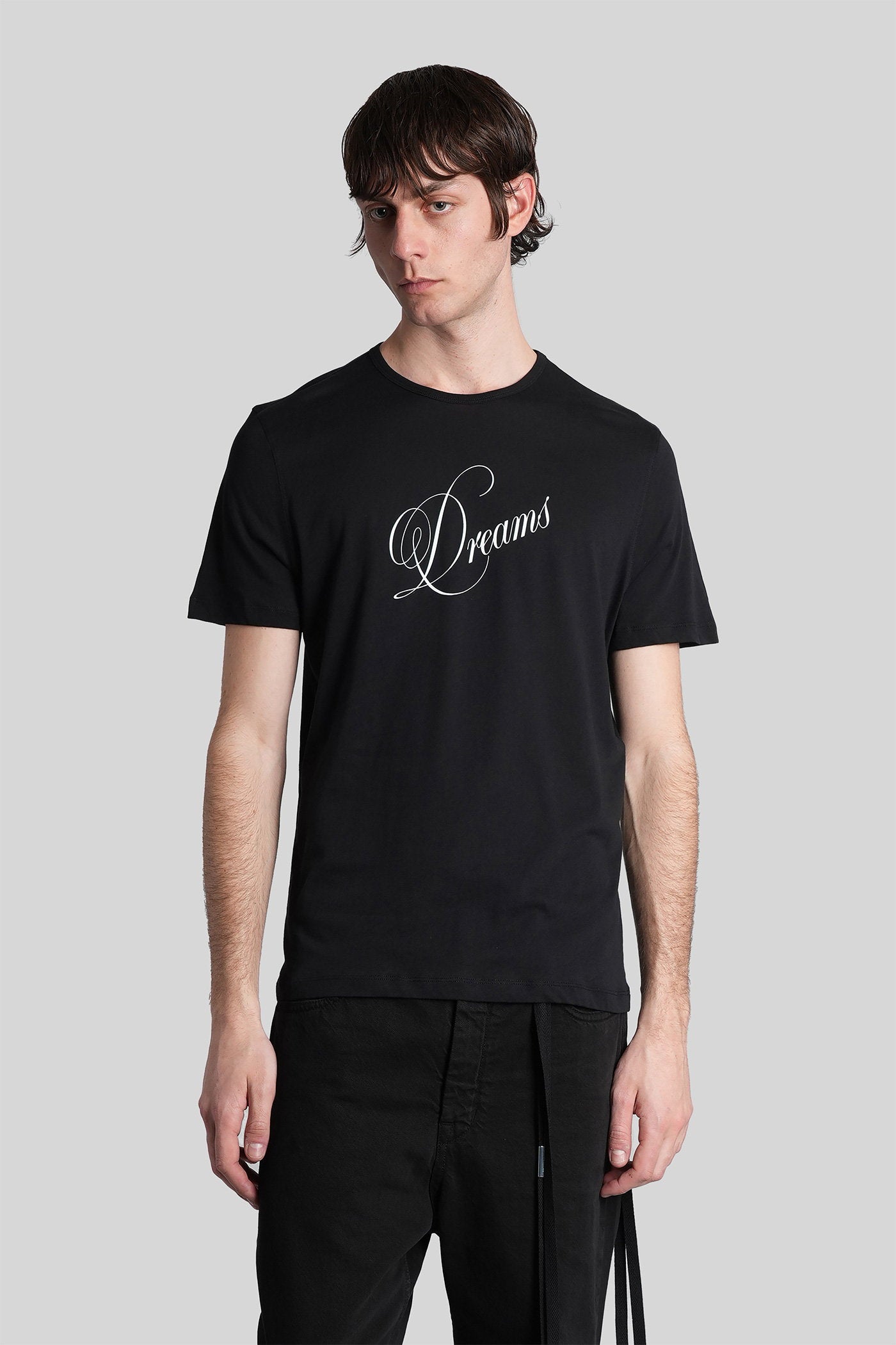 Baptist T-Shirt In Black Cotton Abbigliamento