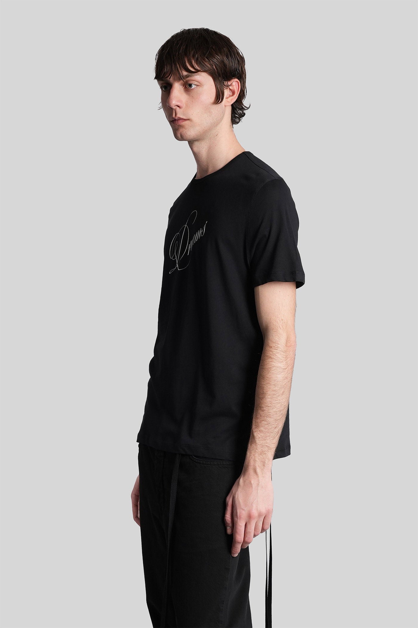 Baptist T-Shirt In Black Cotton Abbigliamento