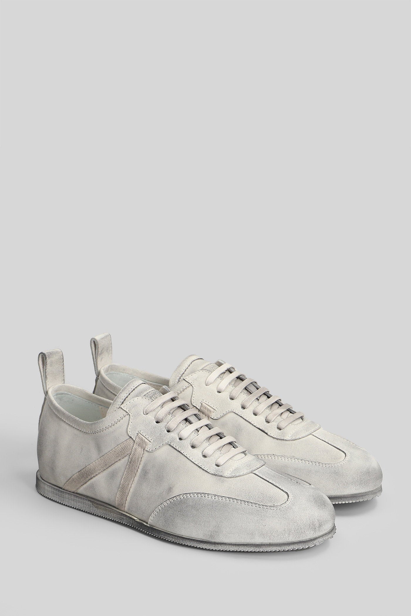 Siru Soft Sneakers Grey Leather Scarpe