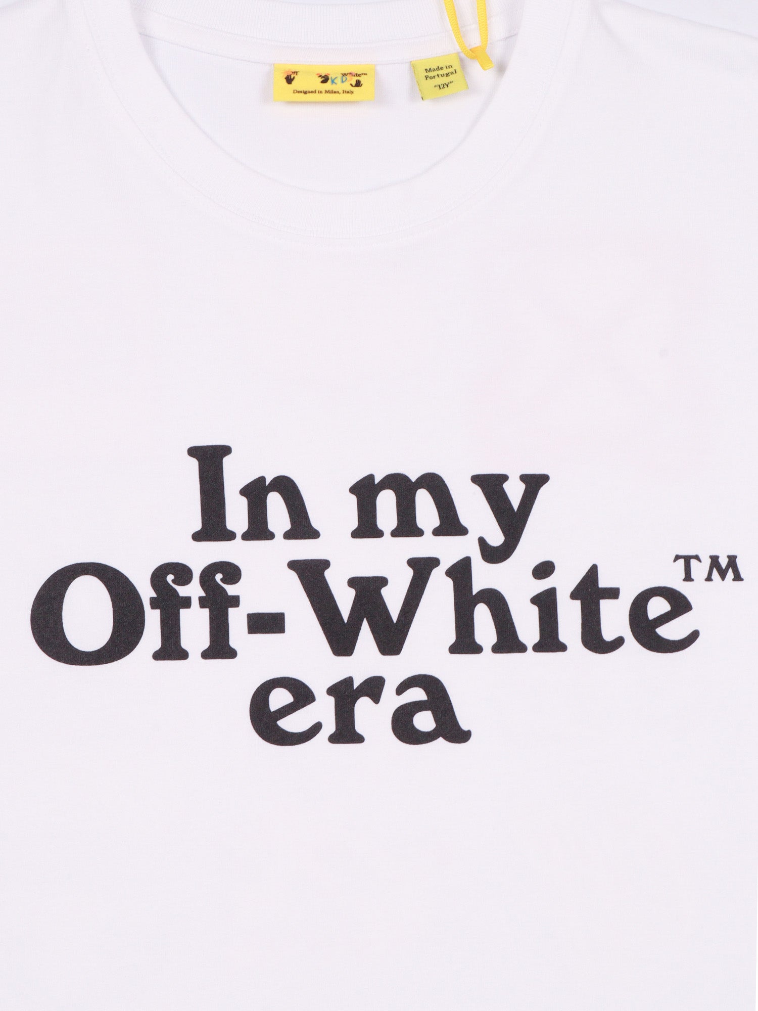 OW MULTILOGO TEE S-S White Cotton Short Sleeves T-shirt