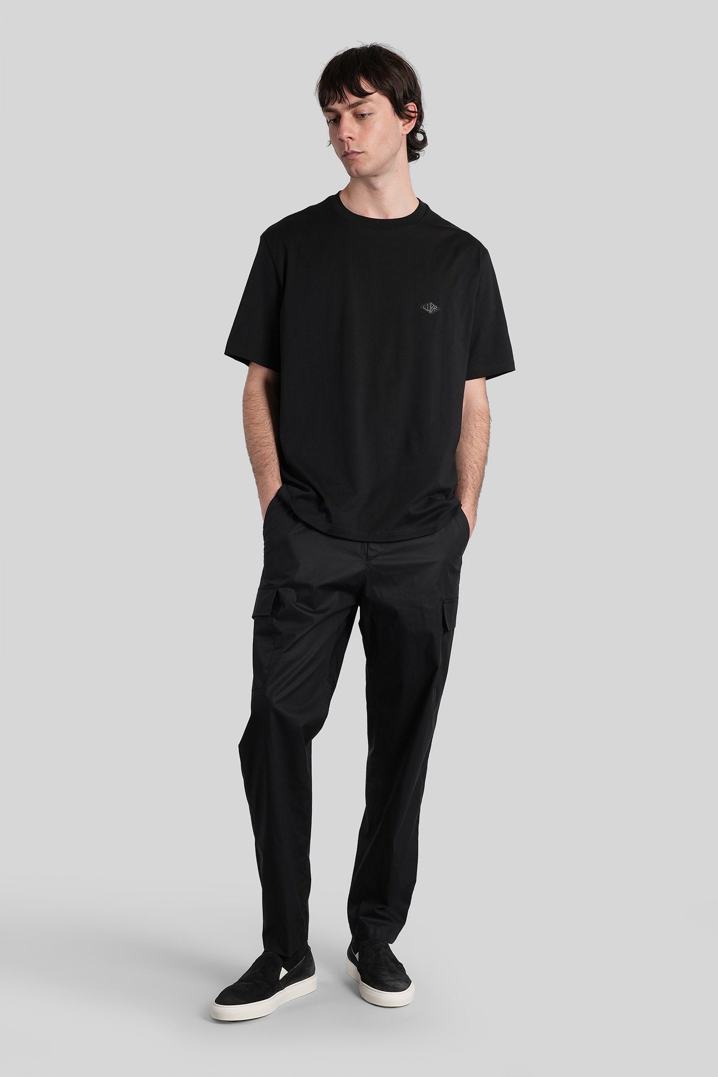 B240 T-Shirt Black Cotton Abbigliamento