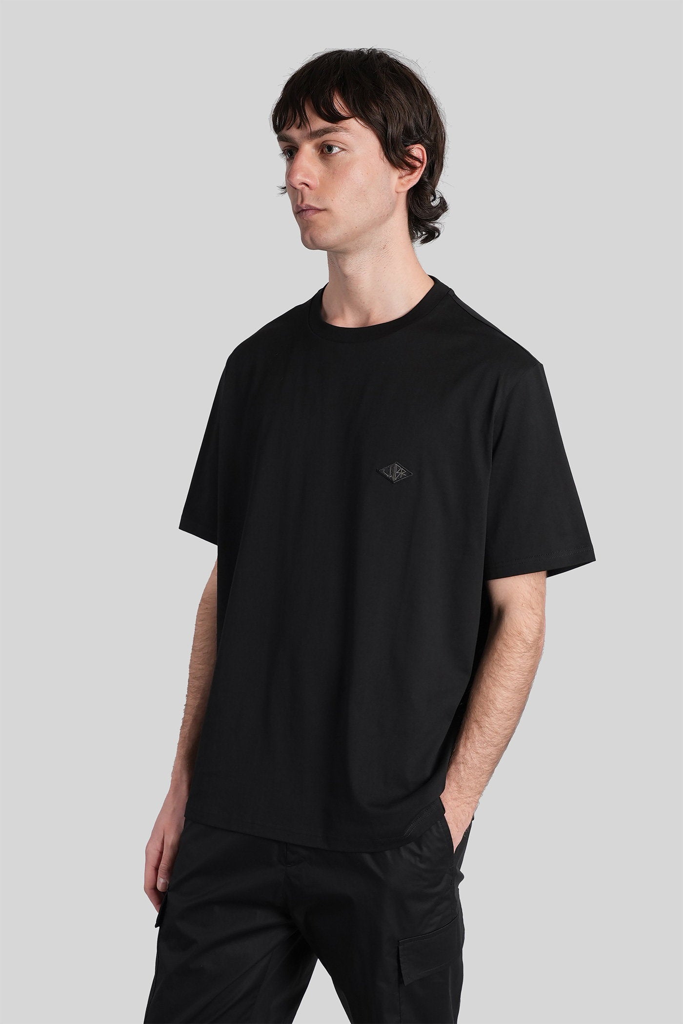 B240 T-Shirt Black Cotton Abbigliamento
