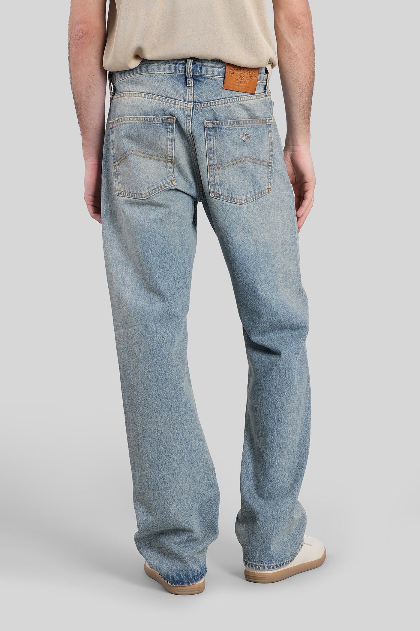 Jeans Blue Cotton Abbigliamento