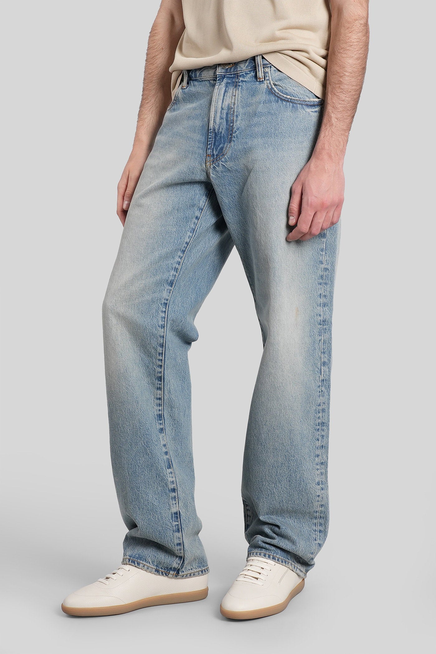 Jeans Blue Cotton Abbigliamento