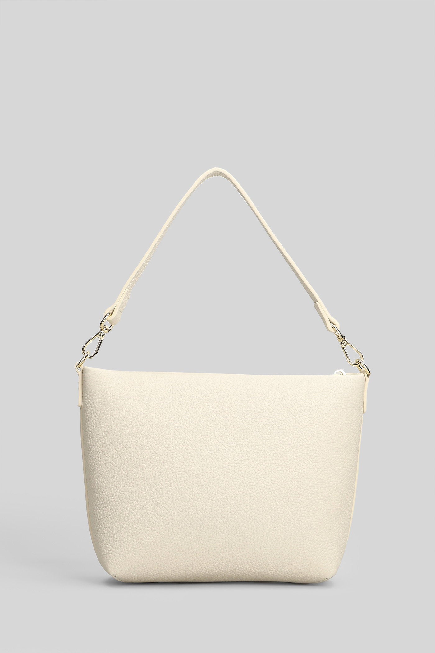 Aline Bag Shoulder Beige Leather Borse