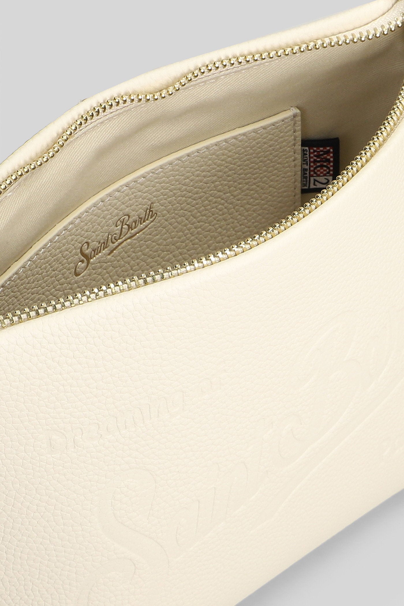 Aline Bag Shoulder Beige Leather Borse