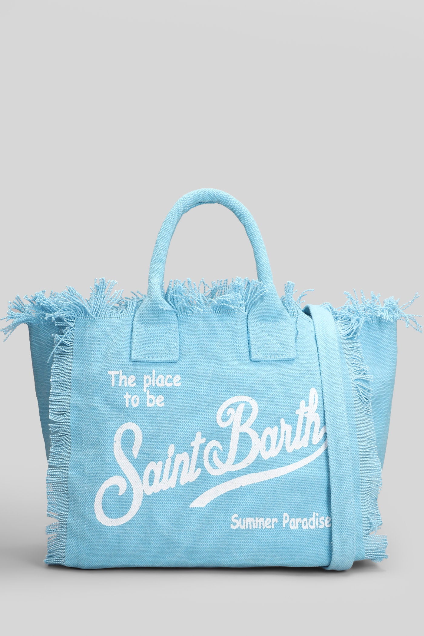 Colette Hand Bag Cyan Canvas Borse
