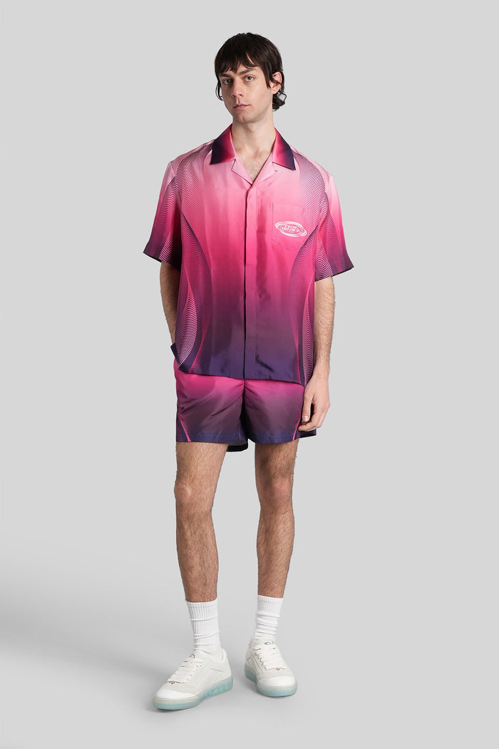 Beachwear Rose-Pink Polyester Abbigliamento