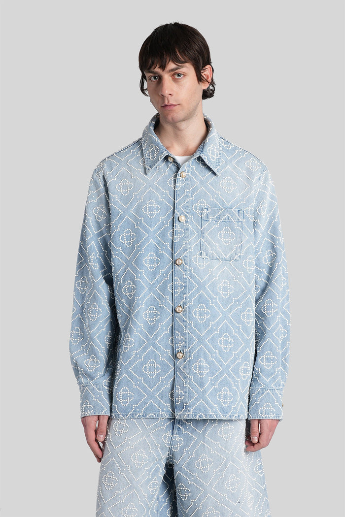 Denim Jackets Cyan Abbigliamento