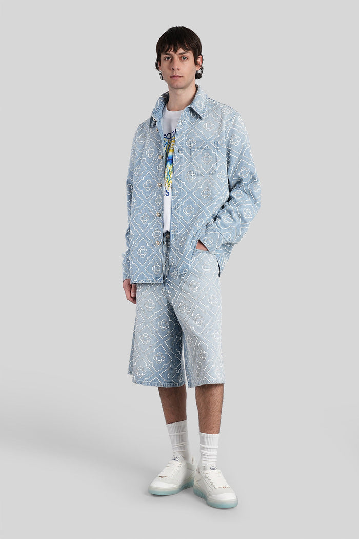 Denim Jackets Cyan Abbigliamento