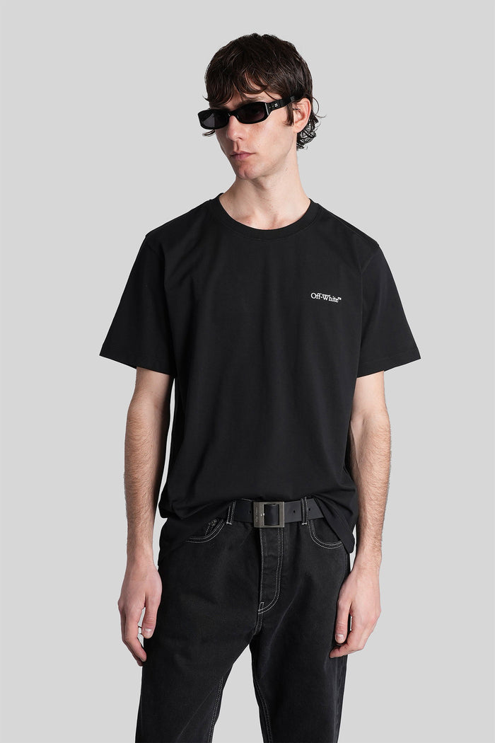 T-Shirt Black Cotton Abbigliamento