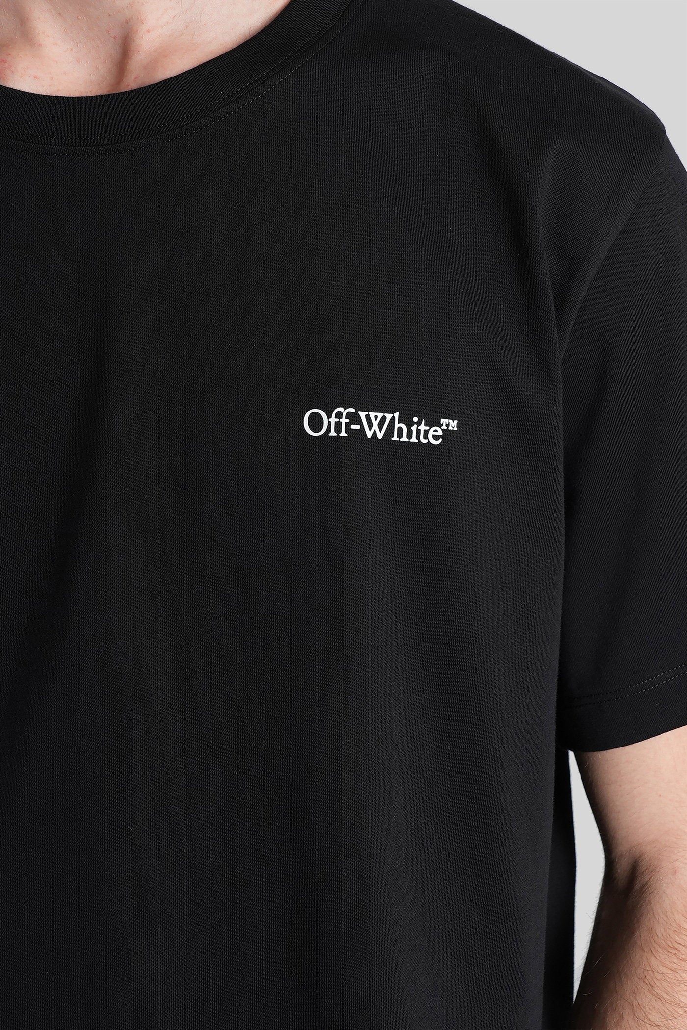 T-Shirt Black Cotton Abbigliamento