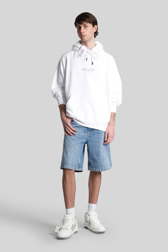 Shorts Blue Cotton Abbigliamento