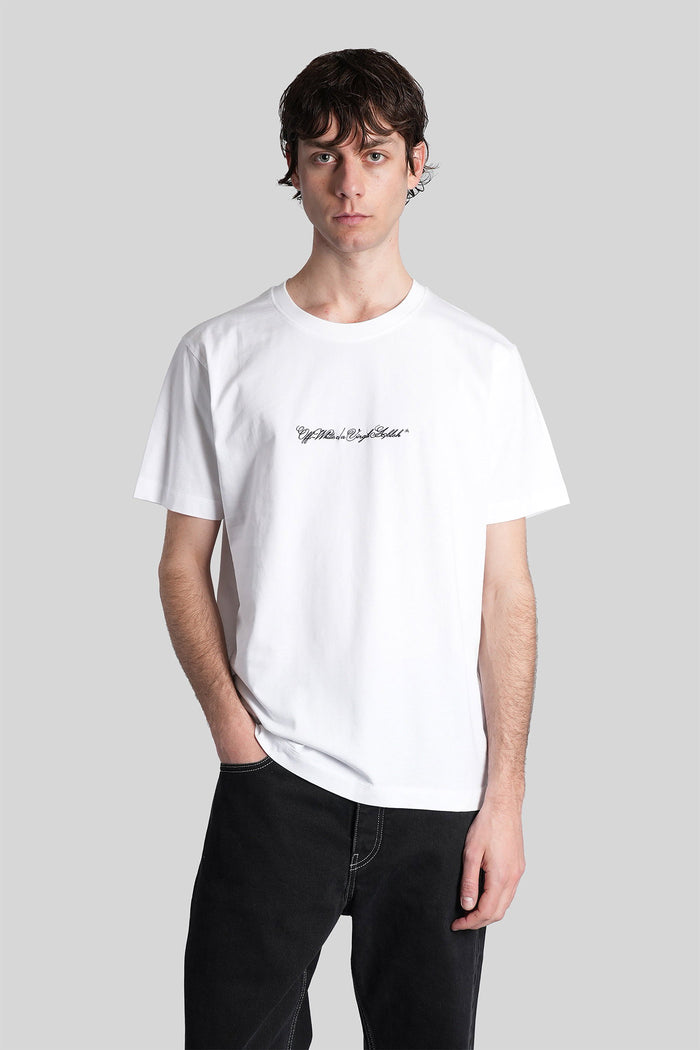 T-Shirt White Cotton Abbigliamento
