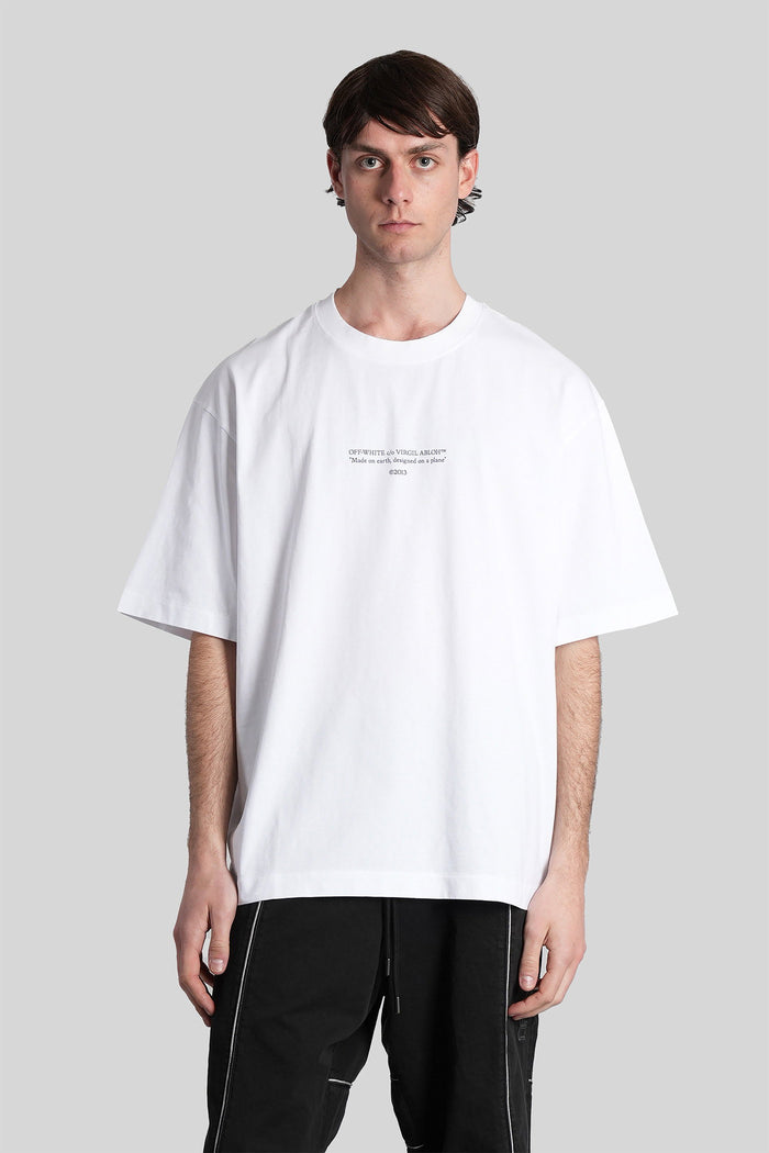 T-Shirt White Cotton Abbigliamento