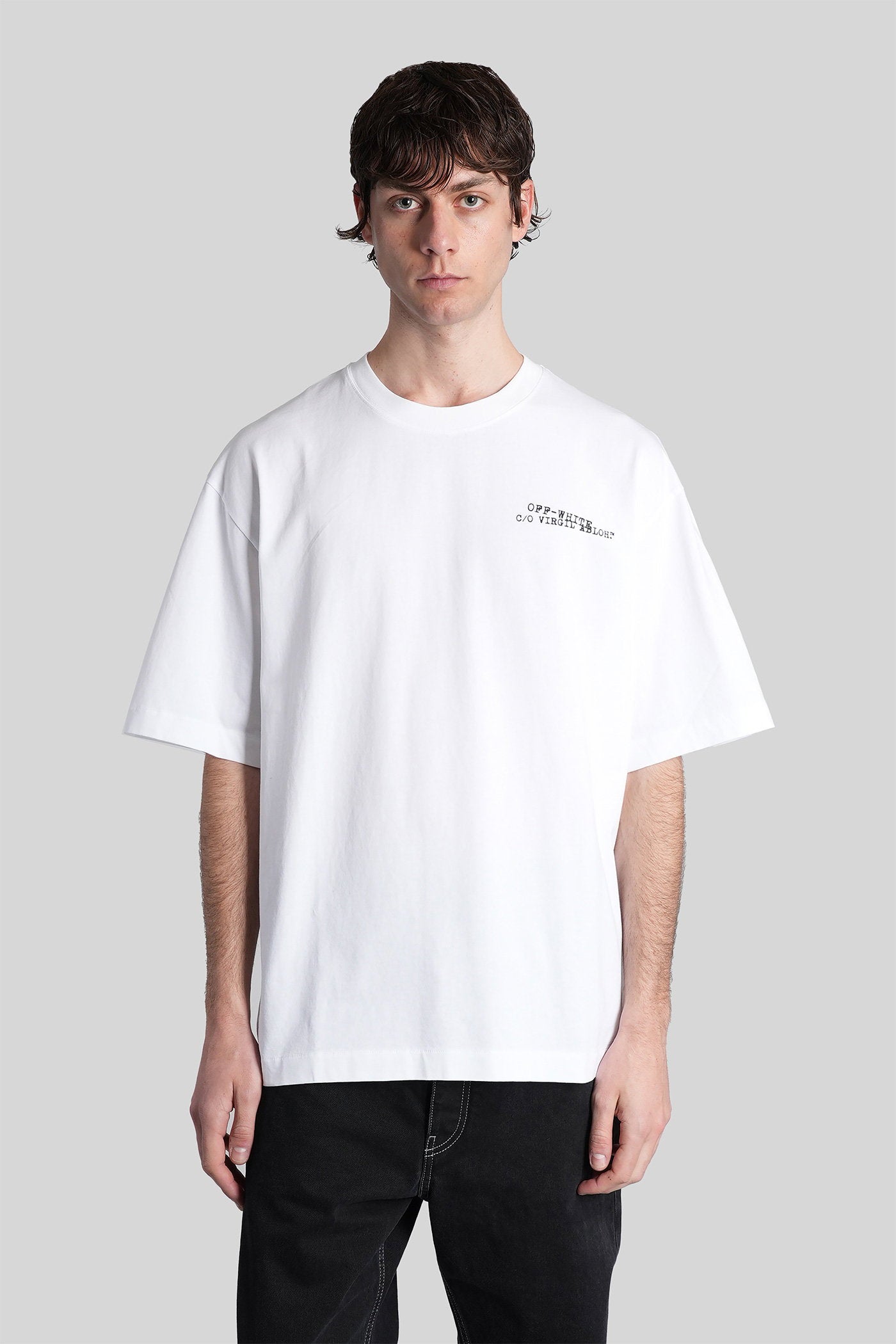 T-Shirt White Cotton Abbigliamento