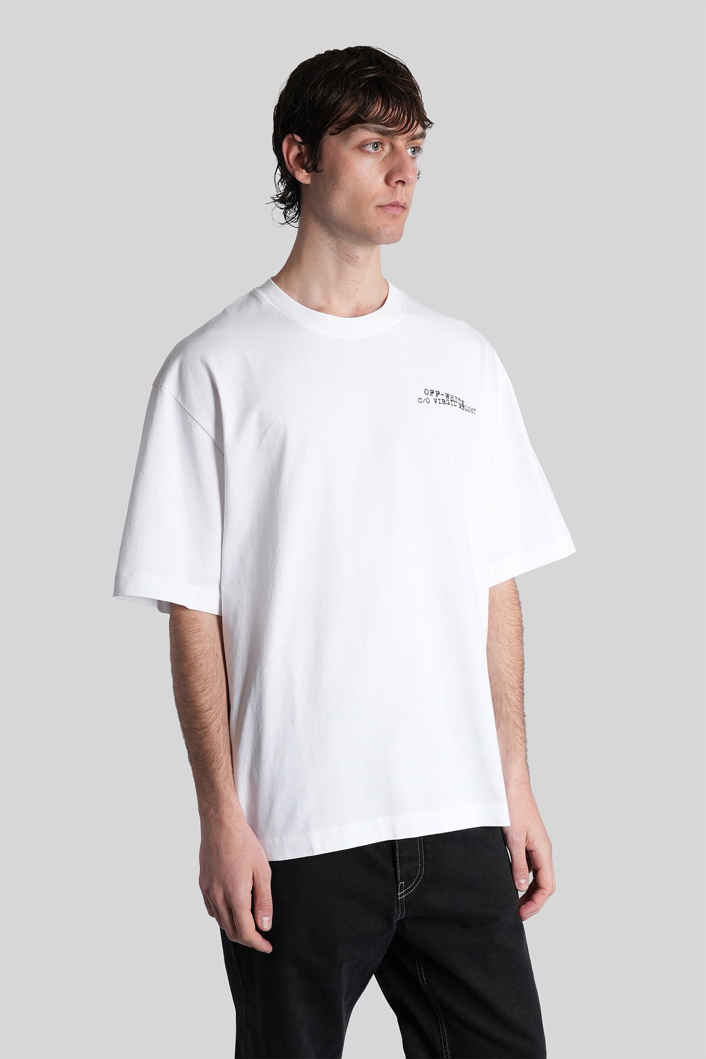 T-Shirt White Cotton Abbigliamento