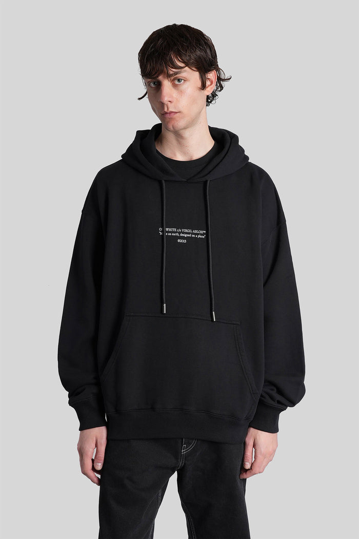 Sweatshirt Black Cotton Abbigliamento