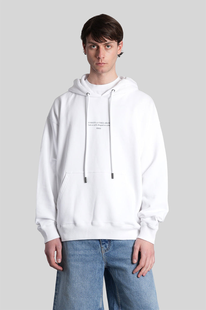 Sweatshirt White Cotton Abbigliamento