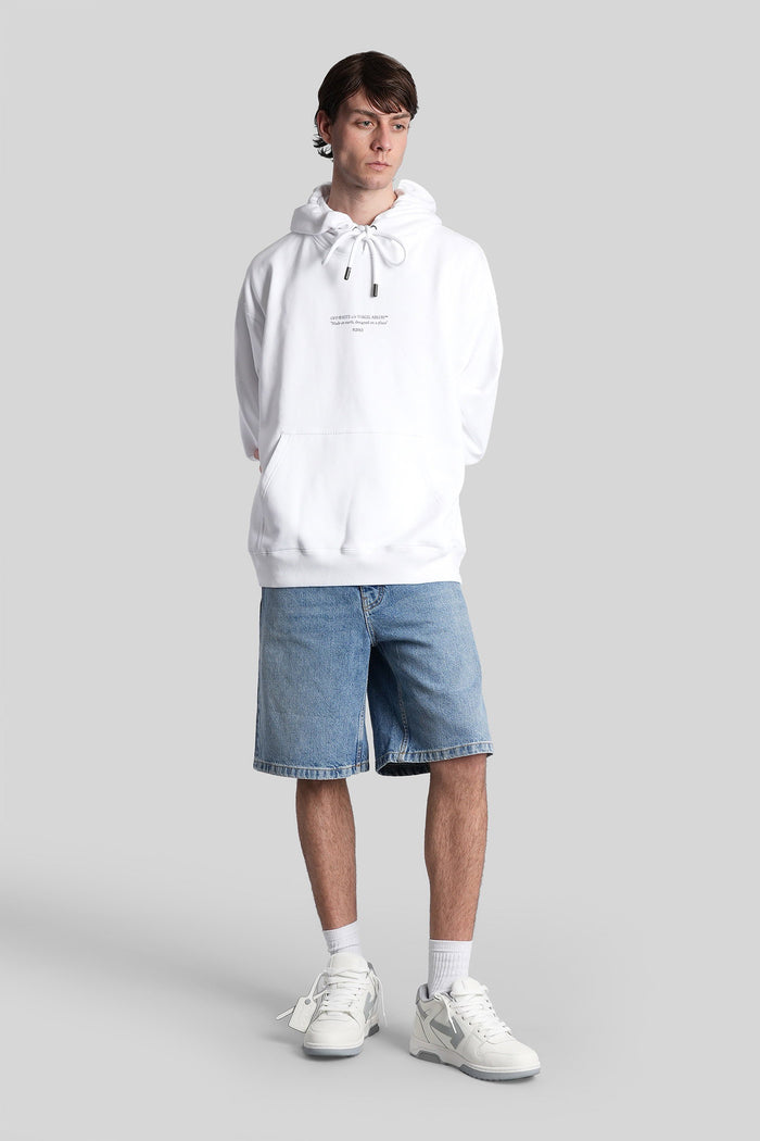 Sweatshirt White Cotton Abbigliamento
