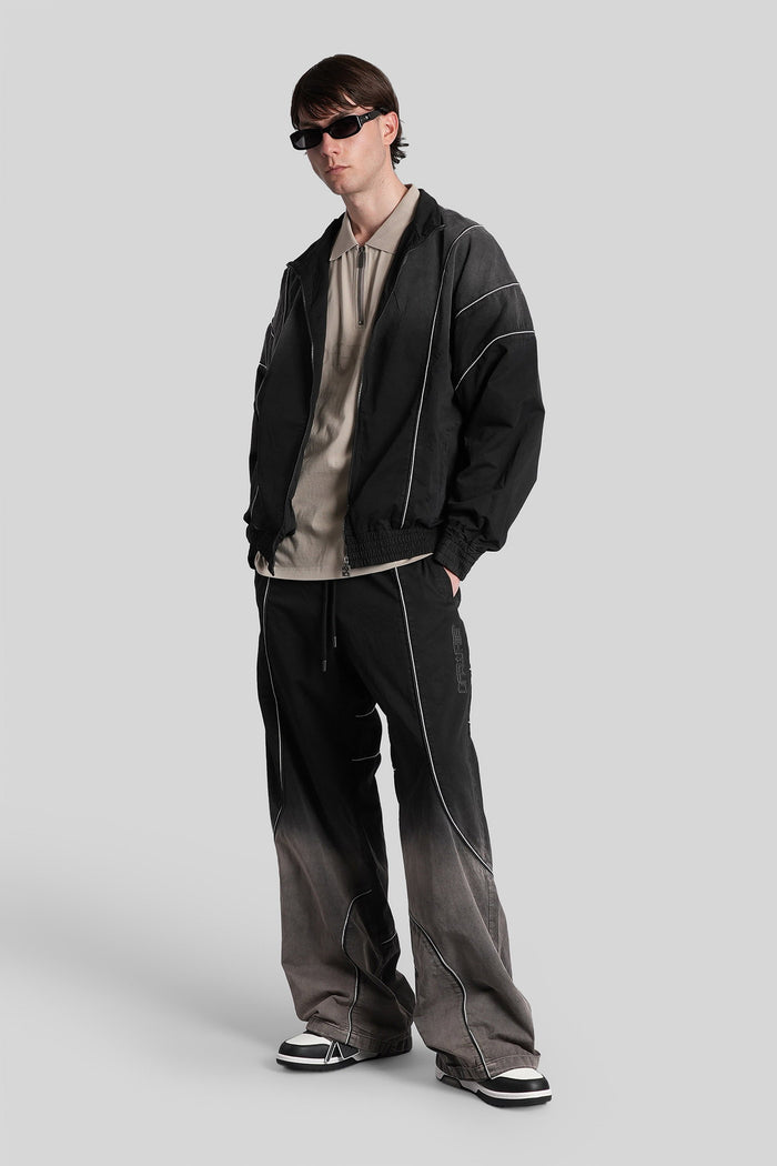 Pants Black Cotton Abbigliamento