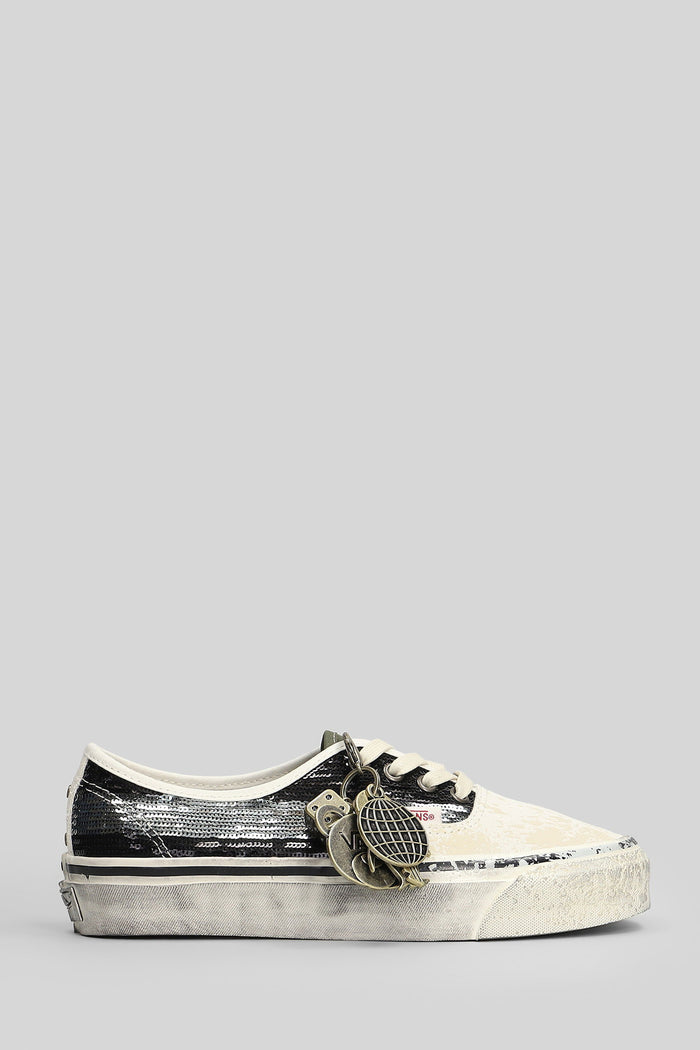 Lx Authentic 44 Sneakers Black Suede Scarpe