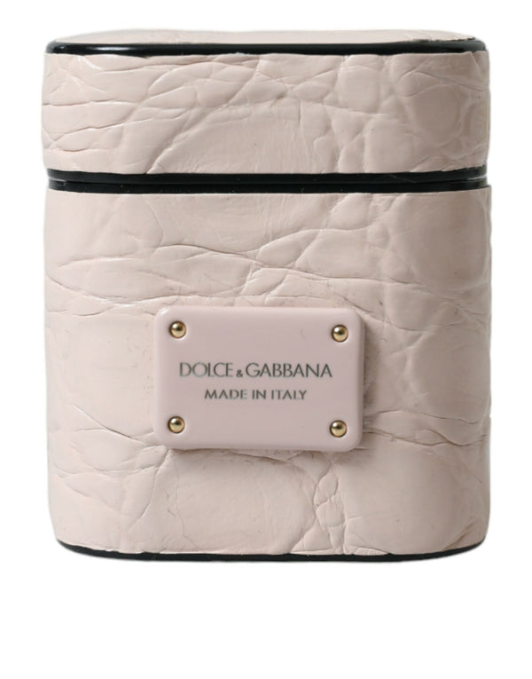 Dolce & Gabbana 100% Calf Leather case in pink