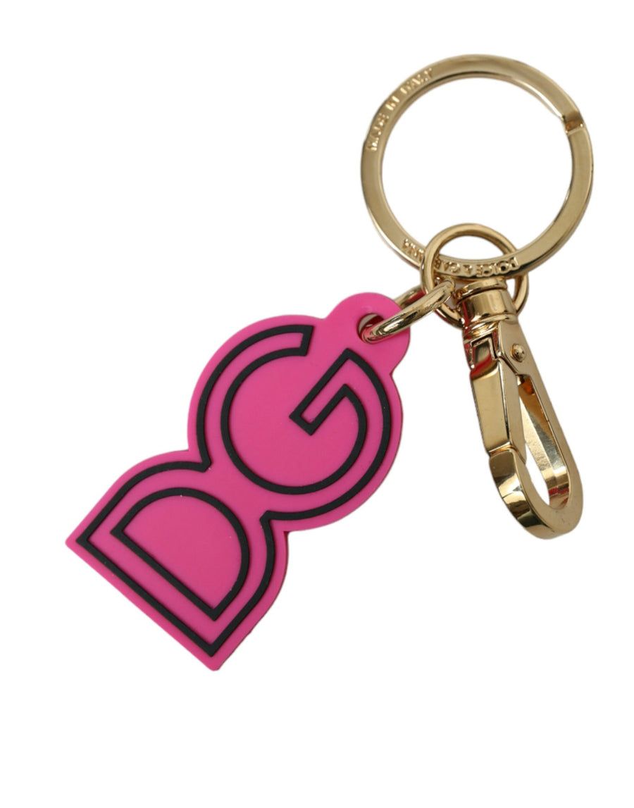 Dolce & Gabbana 40% Zamak key case in pink