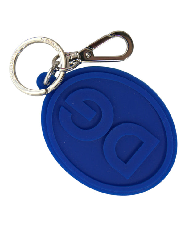 Dolce & Gabbana Brass key case in blue