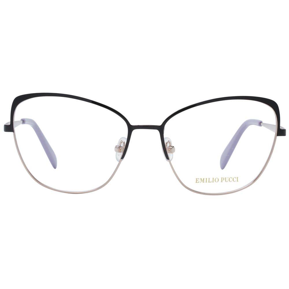 Black Metal Glasses (frames) Accessory