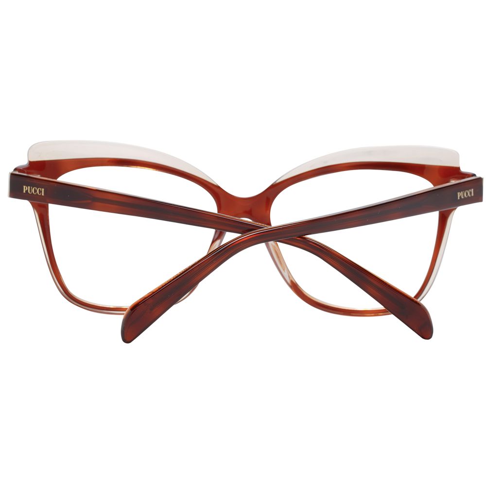 Brown Plastic Glasses (frames) Accessory