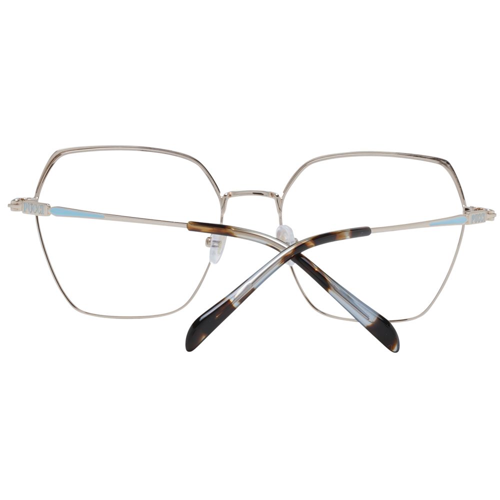 Gold Metal Glasses (frames) Accessory