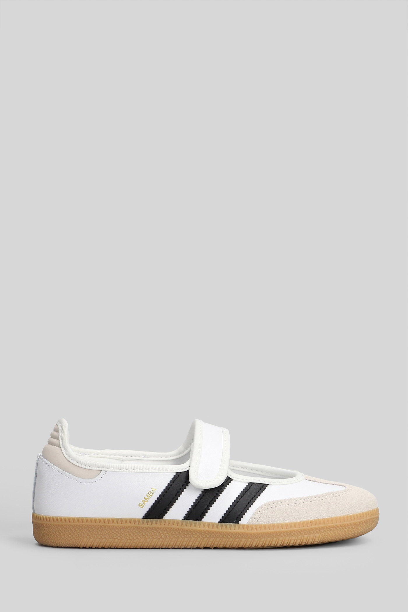 Samba Jane Sneakers Black Leather Scarpe