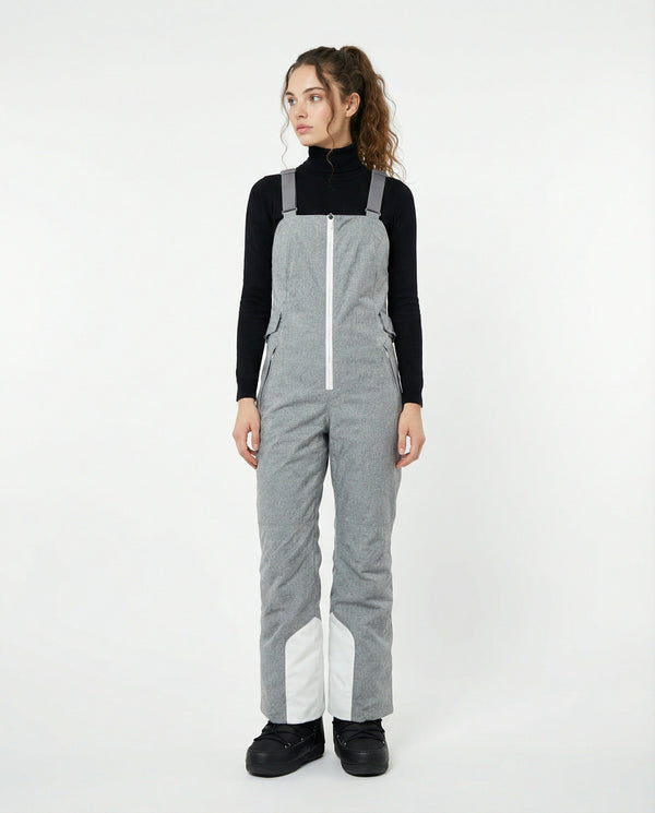 Brunello Cucinelli Womens Light Grey Wool Ski Suit