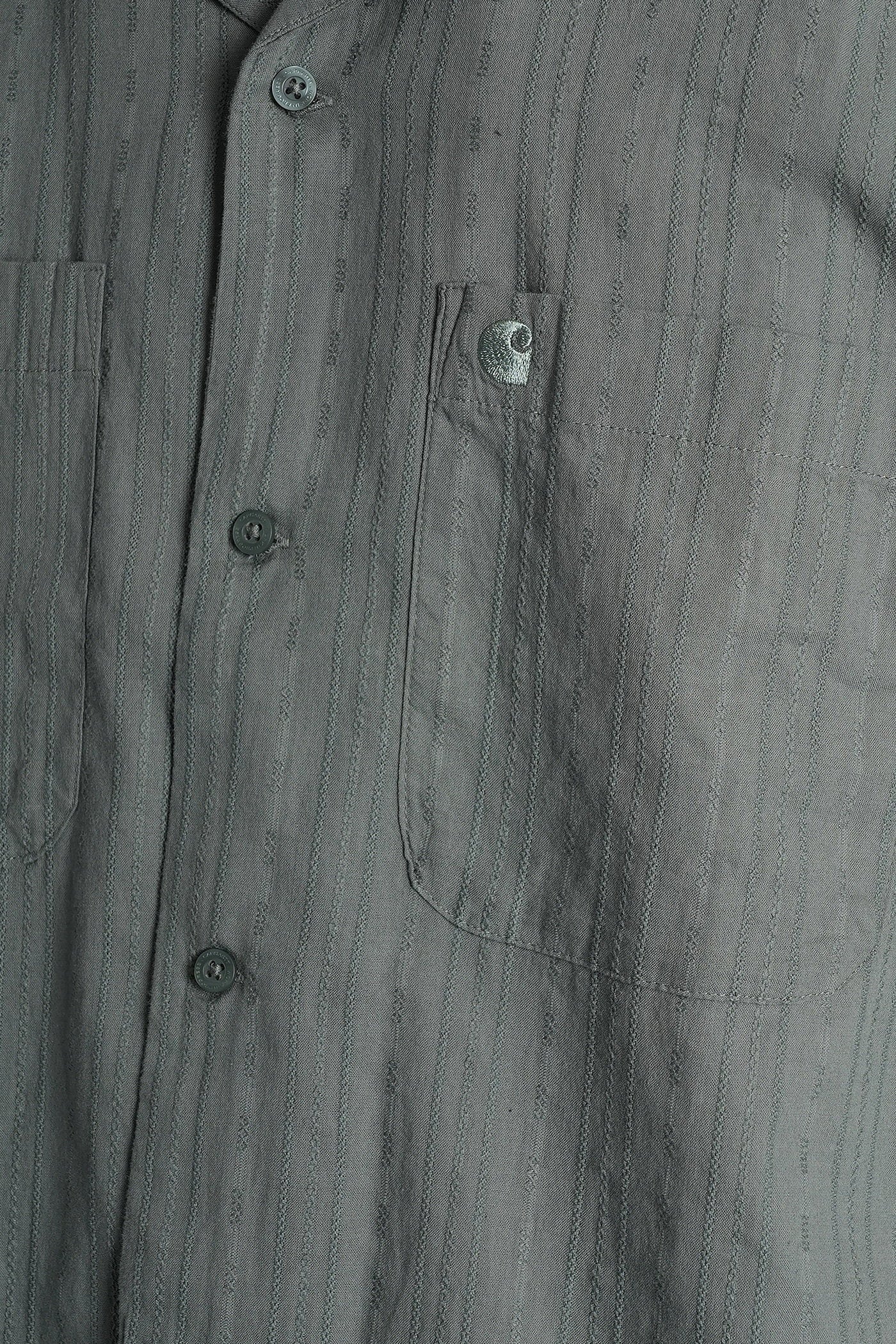 Ss Gareth Shirt Green Cotton Abbigliamento