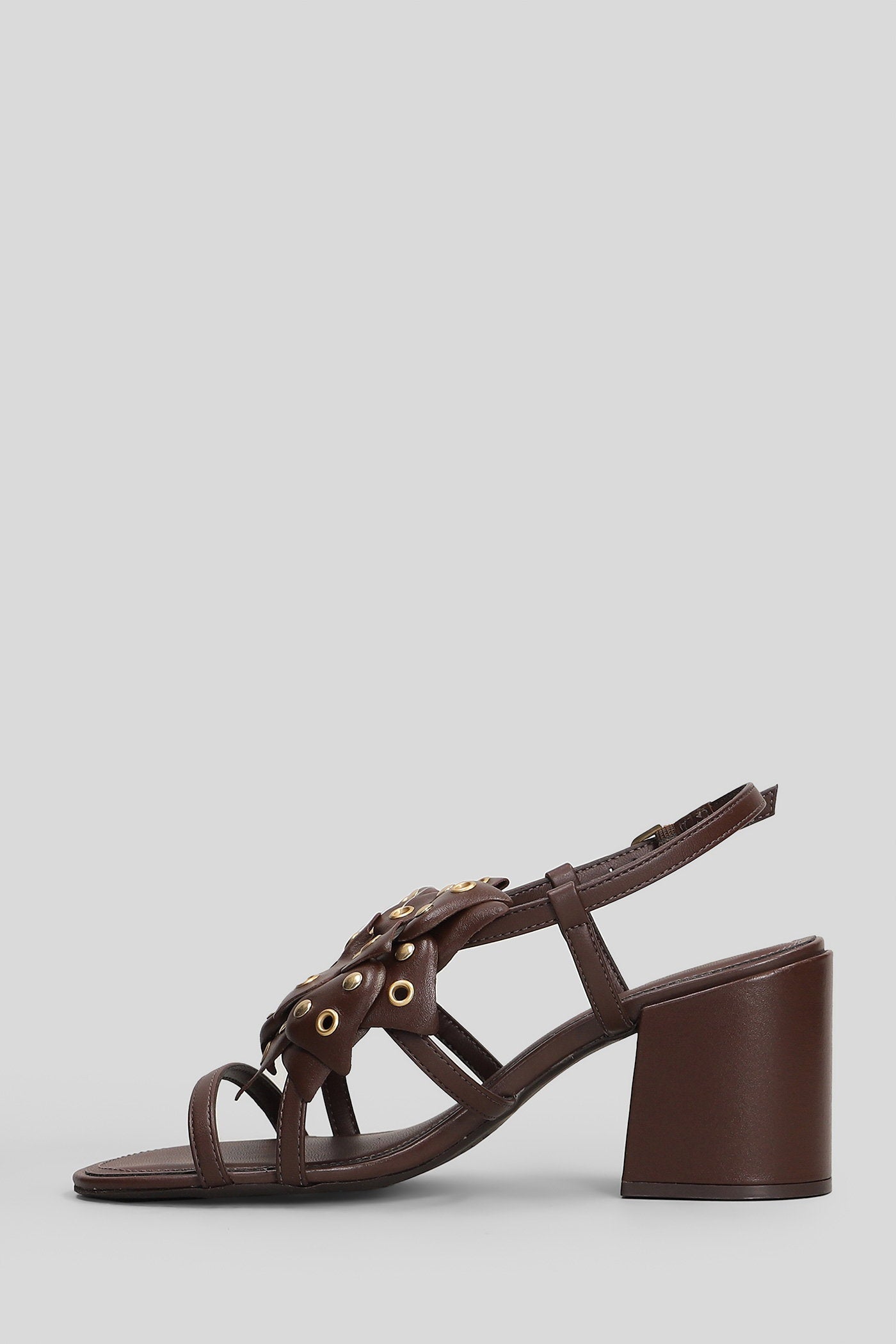 Sandals Brown Leather Scarpe