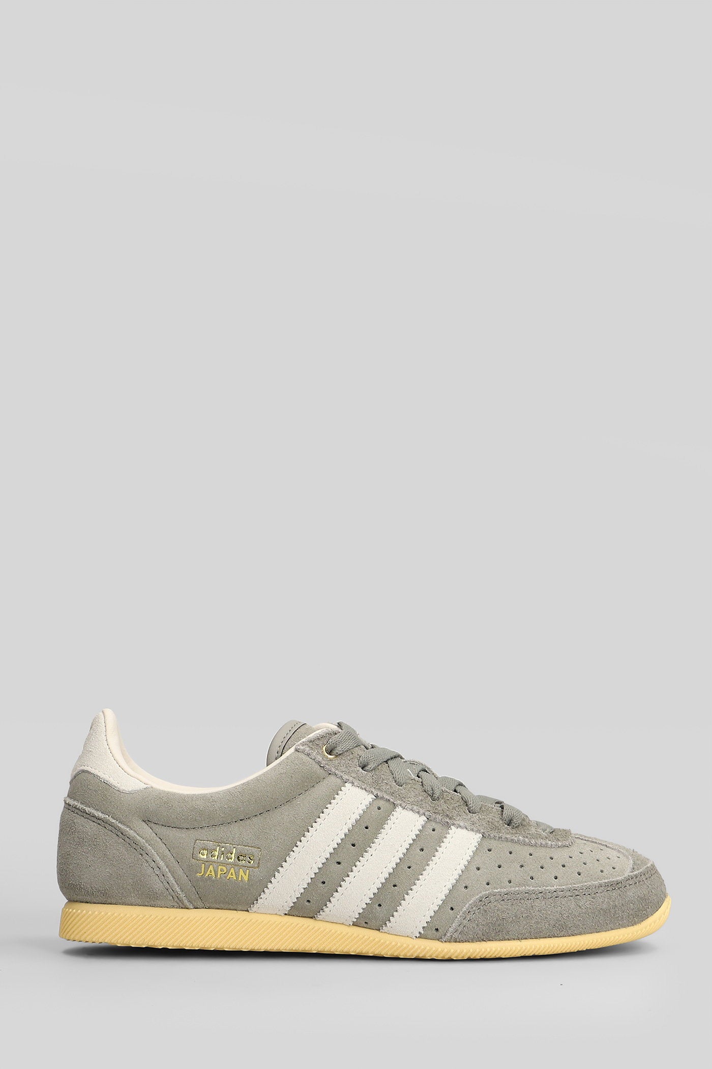 Japan W Sneakers Grey Suede Scarpe