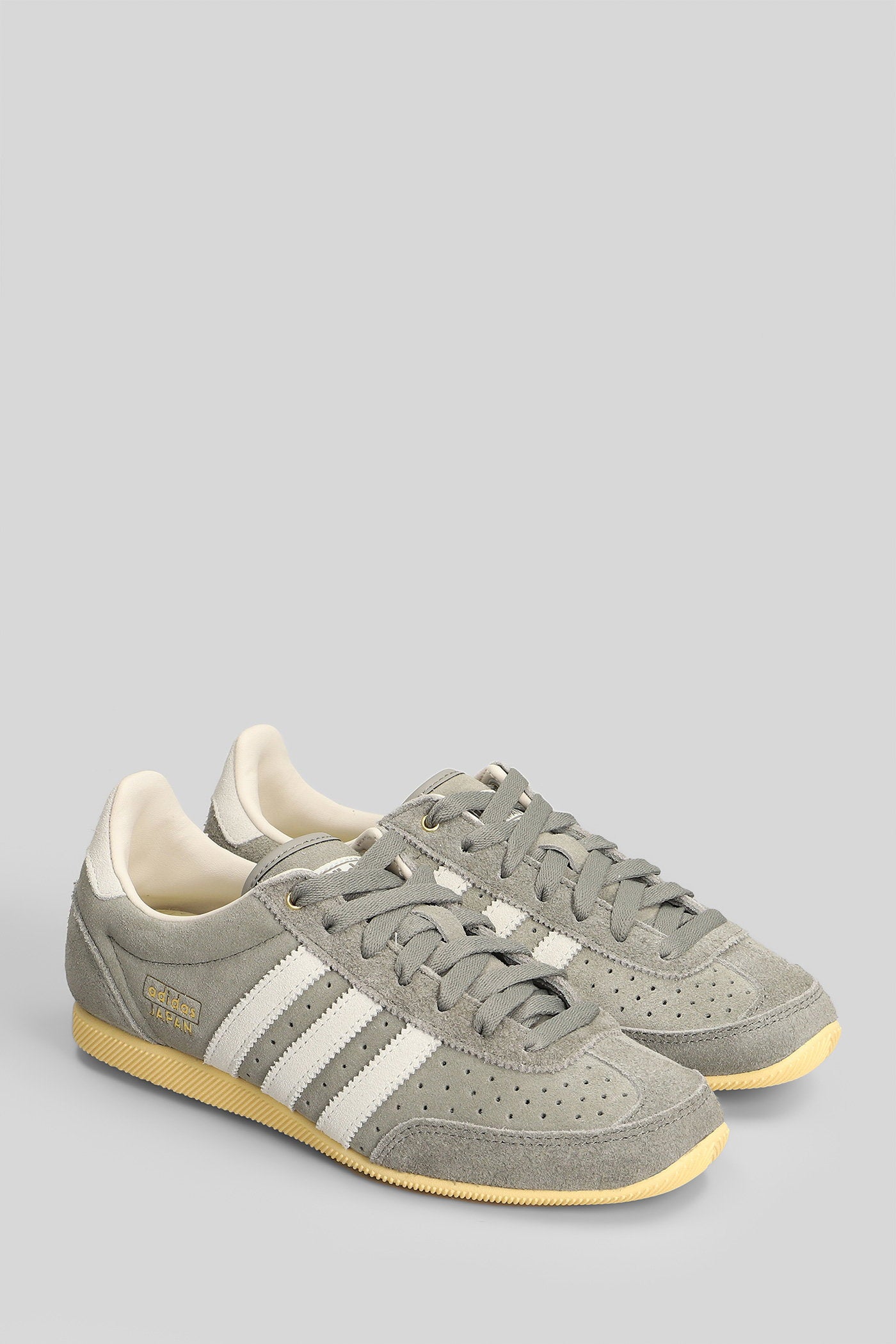 Japan W Sneakers Grey Suede Scarpe