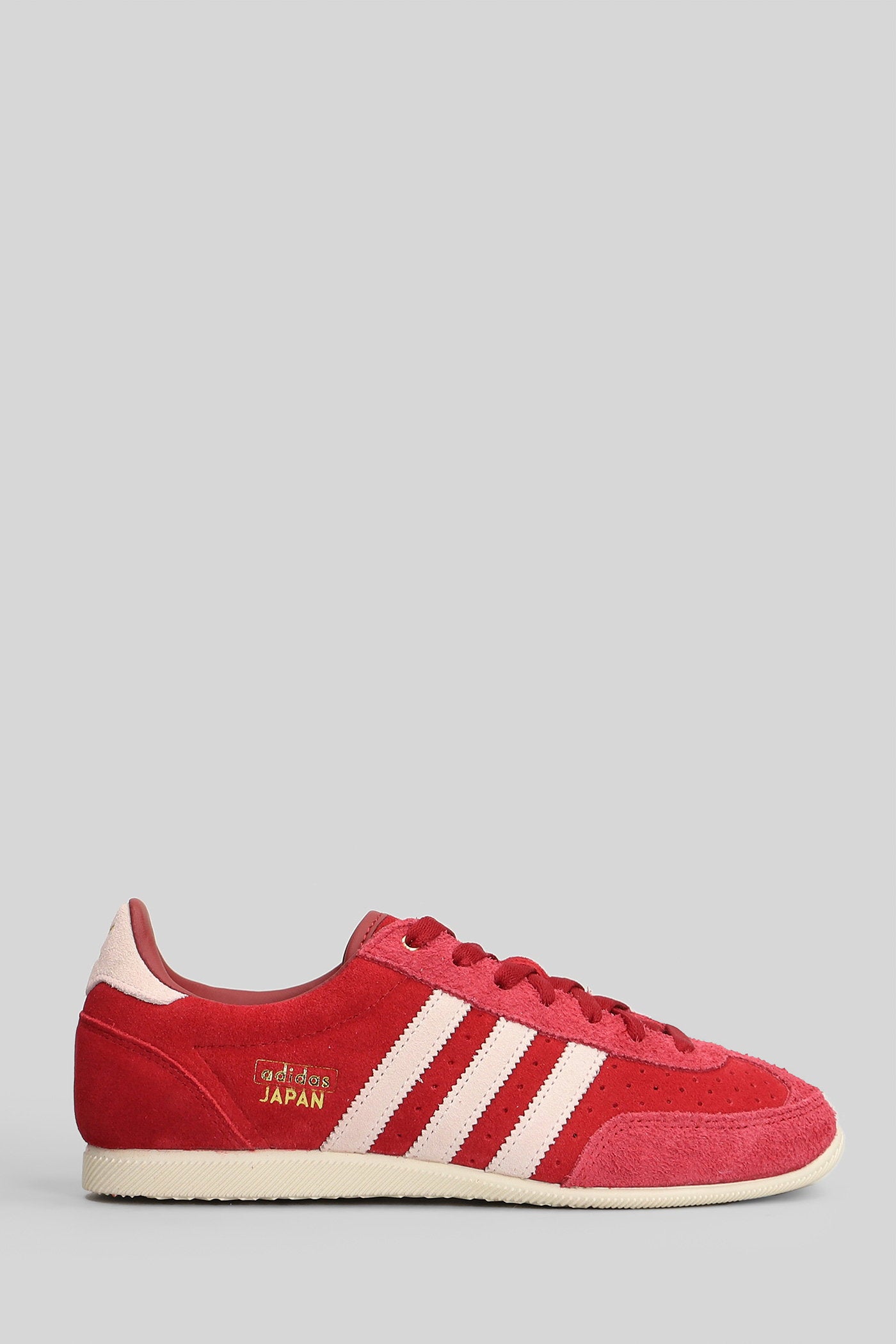 Japan W Sneakers Red Suede Scarpe