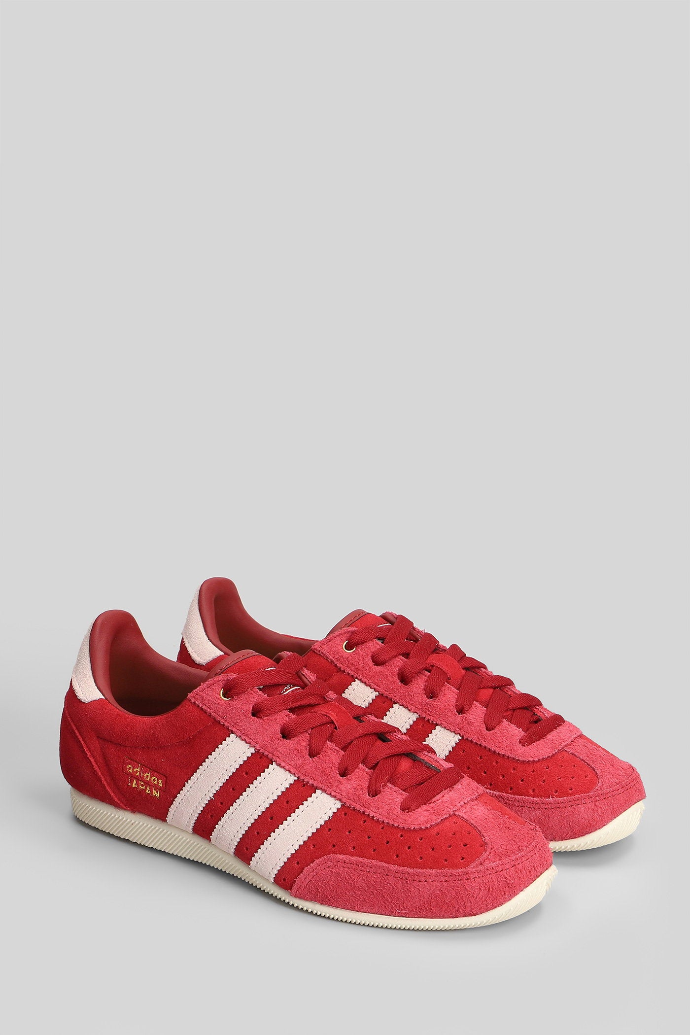 Japan W Sneakers Red Suede Scarpe