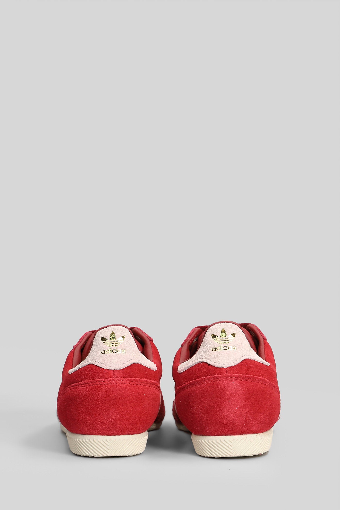 Japan W Sneakers Red Suede Scarpe