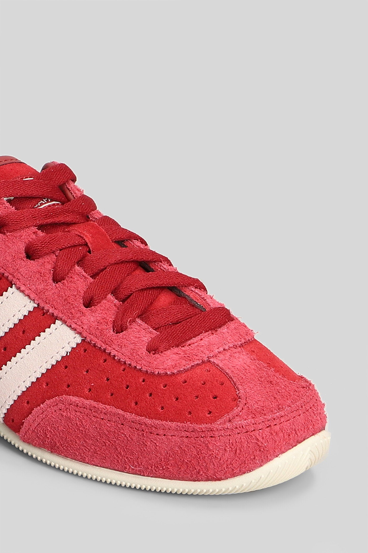 Japan W Sneakers Red Suede Scarpe