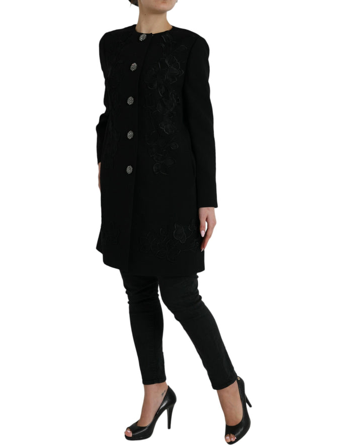 Dolce & Gabbana 99% Virgin Wool jacket in black — view 2
