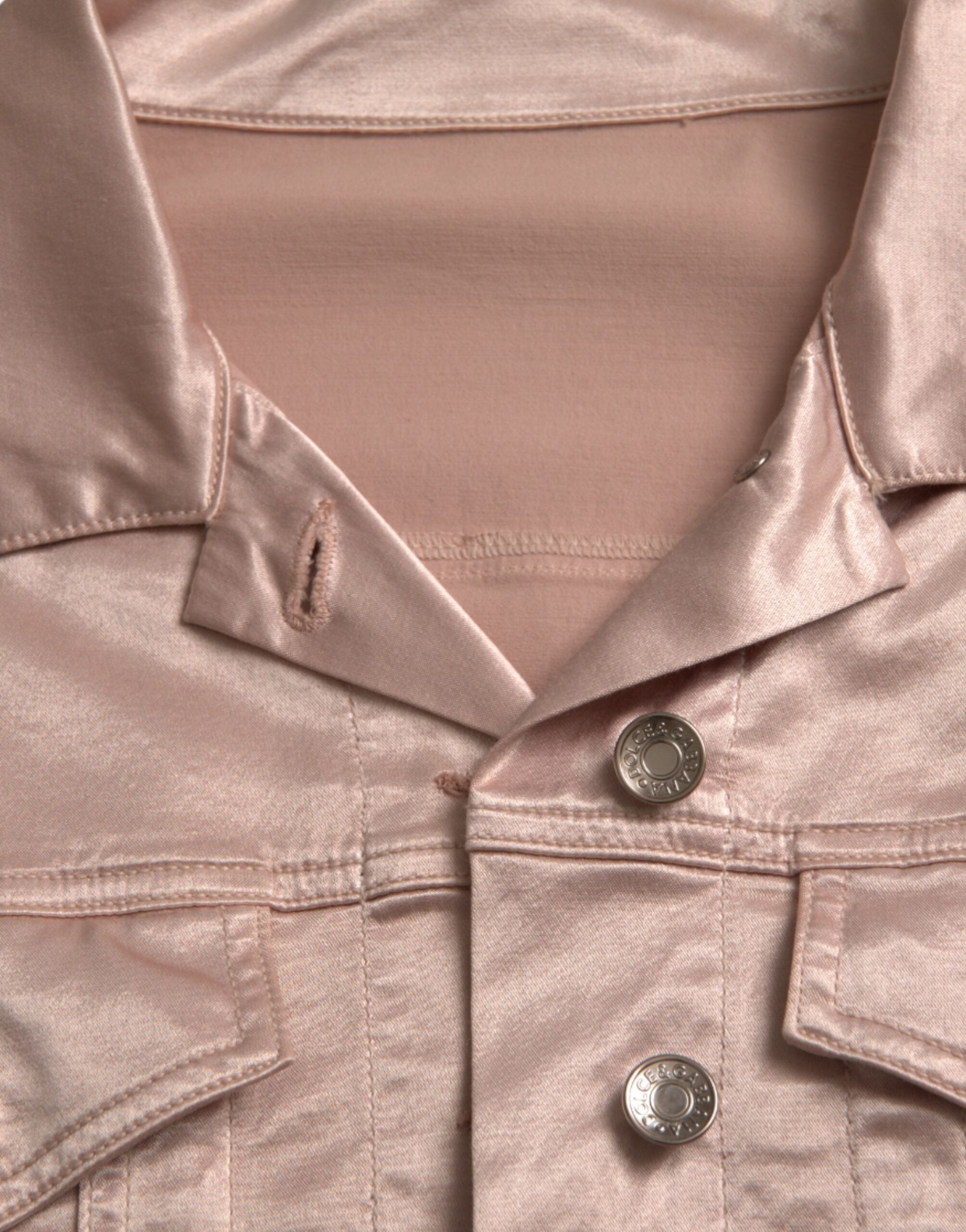 Dolce & Gabbana 98% Cotton 2% Elastane jacket in pink — view 6