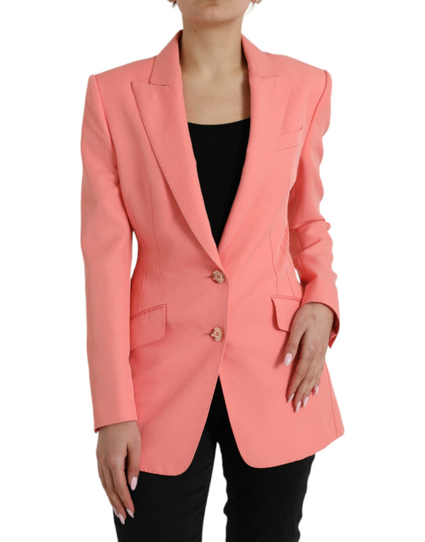 Dolce & Gabbana 57% Polyester blazer in pink