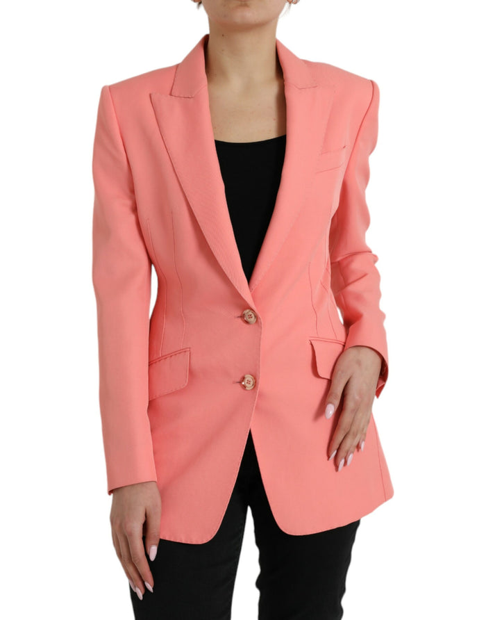 Dolce & Gabbana 57% Polyester blazer in pink